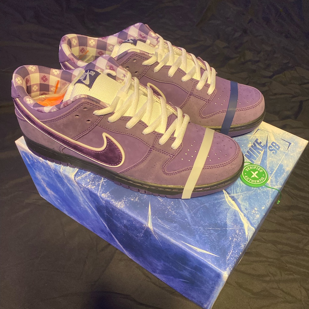 Nike Sb Dunk Low Concepts Purple Lobster